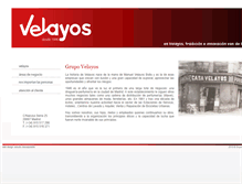 Tablet Screenshot of grupovelayos.com